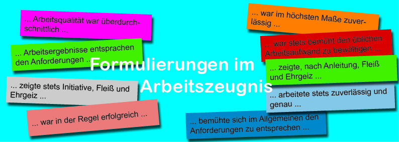 Arbeitszeugnis